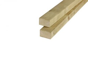 5x7.5 geschaafd/gewolm. (4.6x7.1 netto) 3 m