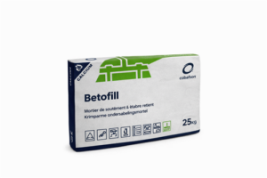 ondersabelingmortel reparatie krimparm 25kg Betofill 0-4