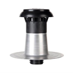 Aluminium ontluchting DW 150-160 mm Aluminium ontluchting DW 150-160 mm