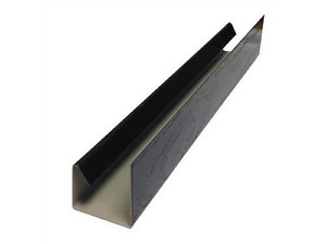 Stalen Eind/Begin Stuk Tbv. Stalen Potdeksel Planken  3M