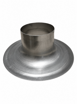 Ontluchting rookgasafvoer Alu - plakplaat binnendia 133mm